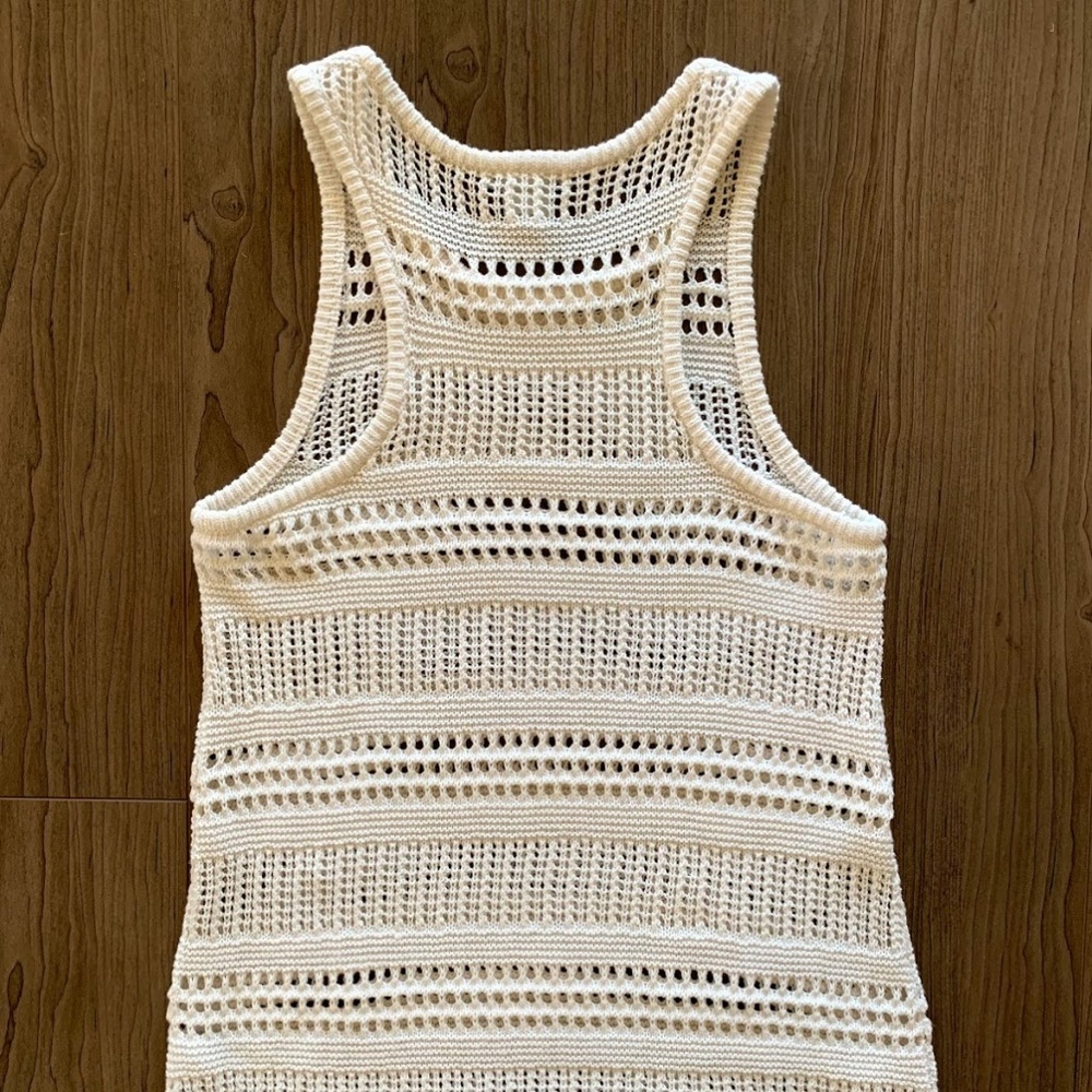 Club Monaco Off-White Knit Top - Picture 3 of 4